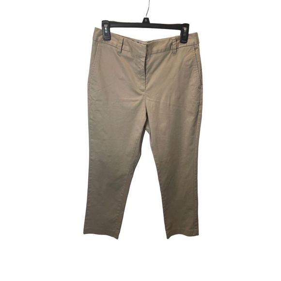Lands’ End Women’s Khaki Pants Chinos Sz 6 mid rise, straight leg - Picture 1 of 5